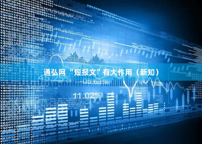 通弘网 “短报文”有大作用（新知）